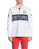 Polo ESTORIL manche longue jersey 30/2 100% coton (BLANC)