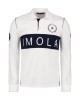 Polo IMOLA manche longue jersey 30/2 100% coton (BLANC)